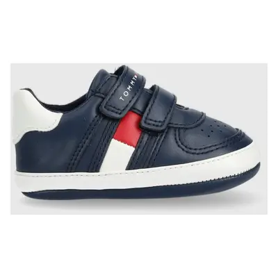 Dětské sneakers boty Tommy Hilfiger tmavomodrá barva