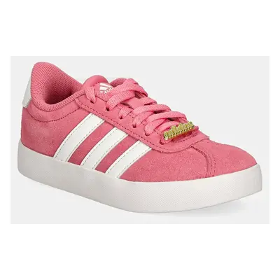 Dětské sneakers boty adidas VL COURT 3.0 růžová barva, ID9072