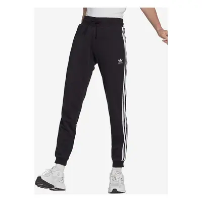 Tepláky adidas Originals černá barva, s aplikací, IB7455-black