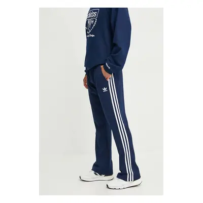 Tepláky adidas Originals Adicolor 70s Track Pant tmavomodrá barva, vzorované, IX5220