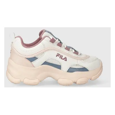 Dětské sneakers boty Fila STRADA DREAMSTER CB bílá barva