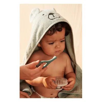 Dětský bavlněný ručník Liewood Vilas Bear Baby Hooded Towel LW19630