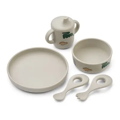 Sada pro miminko Liewood Ryle Printed Tableware Set