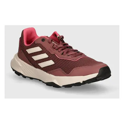 Boty adidas TERREX Tracefinder dámské, vínová barva, IG8928