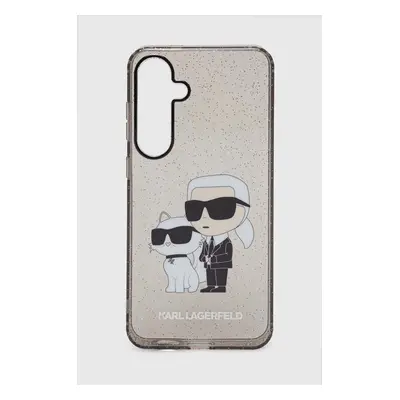 Obal na telefon Galaxy Karl Lagerfeld S24+ S926 černá barva, KLHCS24MHNKCTGK