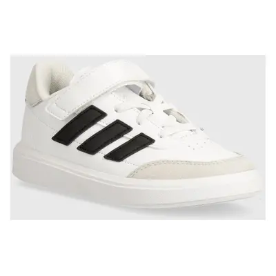 Dětské sneakers boty adidas COURTBLOCK EL C bílá barva, ID6506