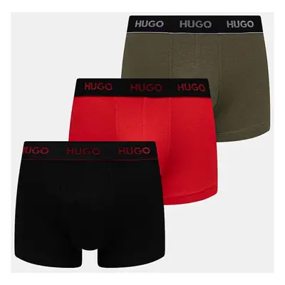 Boxerky HUGO 3-pack pánské, 50517878