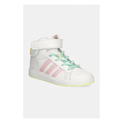 Dětské sneakers boty adidas GRAND COURT MID bílá barva, IE8705