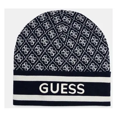 Čepice Guess SEVYN tmavomodrá barva, W4BZ21 Z3JD2