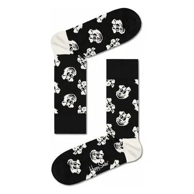 Ponožky Happy Socks černá barva