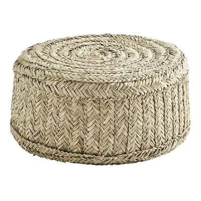 Taburet Madam Stoltz Seagrass Pouf