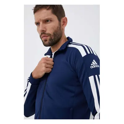 Tréninková mikina adidas Performance Squadra 21 tmavomodrá barva, s aplikací, HC6279