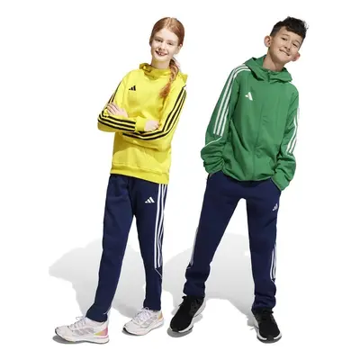 Dětské tepláky adidas Performance TIRO23L SW PNTY tmavomodrá barva, s aplikací