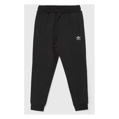 Dětské tepláky adidas Originals PANTS černá barva, hladké, IW3498