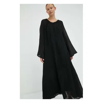 Šaty By Malene Birger černá barva, maxi, oversize