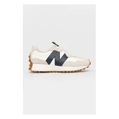 Boty New Balance WS327KB tmavomodrá barva, na platformě, WS327KB-075