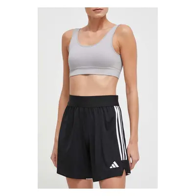 Tréninkové šortky adidas Performance Tiro 23 černá barva, s aplikací, medium waist, HT6548