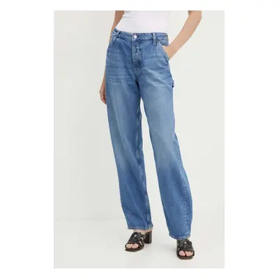 Džíny Calvin Klein Jeans dámské, high waist, J20J223942