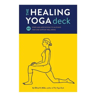 Balíček karet home & lifestyle The Healing Yoga Deck by Olivia H. Miller, English