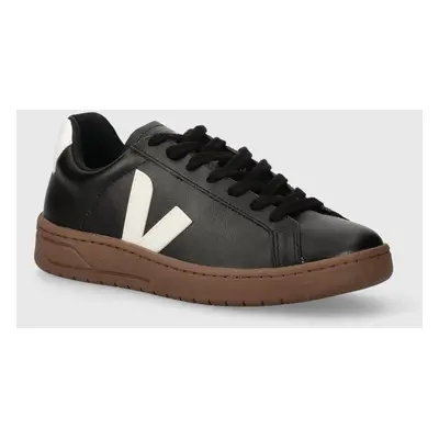 Kožené sneakers boty Veja Urca černá barva, UC0703507