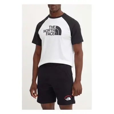 Bavlněné šortky The North Face Short Expedition System černá barva, NF0A89DFJK31