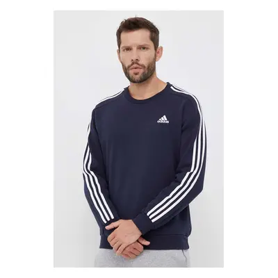 Mikina adidas pánská, tmavomodrá barva, vzorovaná, IJ6469