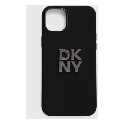 Obal na telefon Dkny iPhone 15 Plus / 14 Plus 6.7" černá barva, DKHCP15MSMCBSK