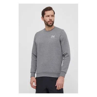 Mikina Under Armour pánská, šedá barva, s aplikací, 1374250