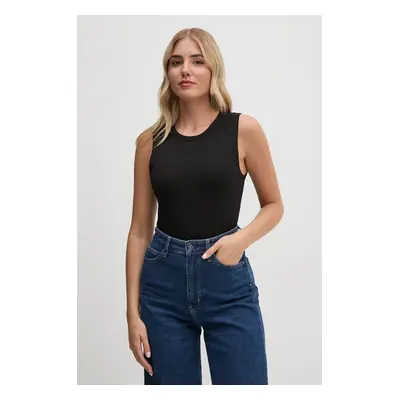 Top Calvin Klein dámský, černá barva, K20K207748