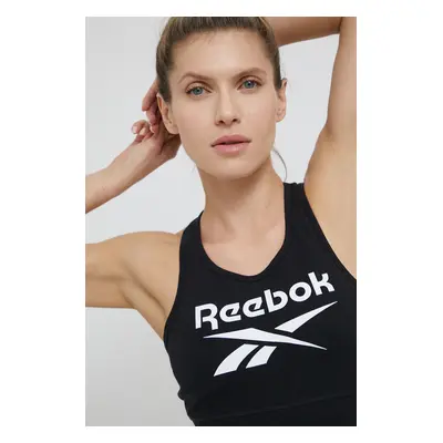 Tréninkový vrchol Reebok IDENTITY černá barva, hladký, GL2544.100004669