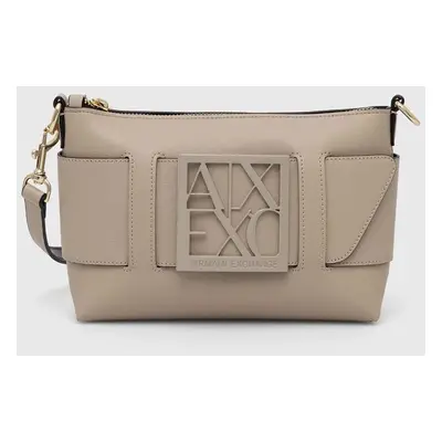 Kabelka Armani Exchange béžová barva, 942907 0A874