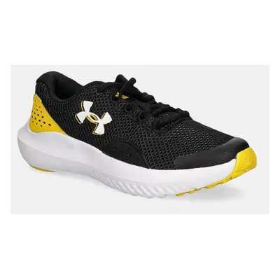 Dětské sneakers boty Under Armour BGS Surge 4 černá barva, 3027103