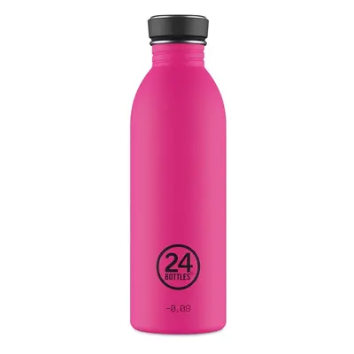 Láhev 24bottles Urban Bottle 500ml Stone Passion Pink růžová barva, Urban.Bottle.050.paspin