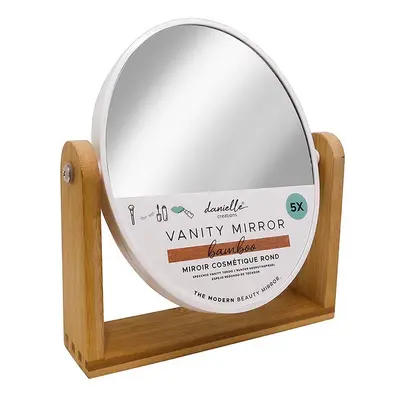 Kosmetické zrcátko Danielle Beauty Bamboo Vanity