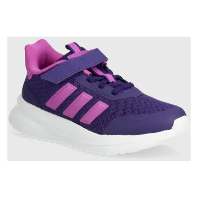 Dětské sneakers boty adidas X_PLRPATH EL C fialová barva, IH4857