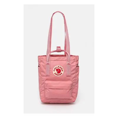 Taška Fjallraven Kanken Totepack Mini růžová barva, malá, hladká, F23711.312