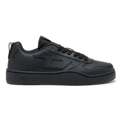 Kožené sneakers boty Diesel S-Ukiyo V2 Low černá barva, Y03363-P5576-T8013