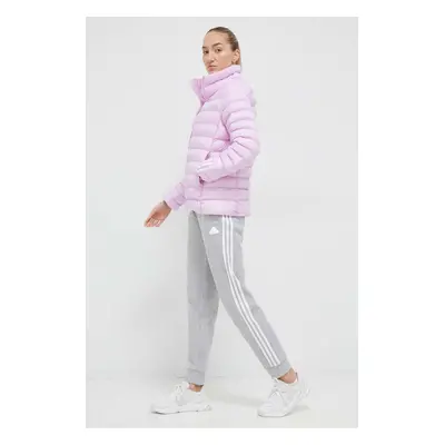 Tepláky adidas šedá barva, melanžové