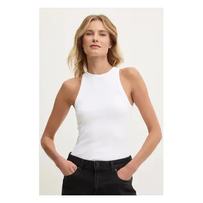 Top Calvin Klein Jeans dámský, bílá barva, J20J224459