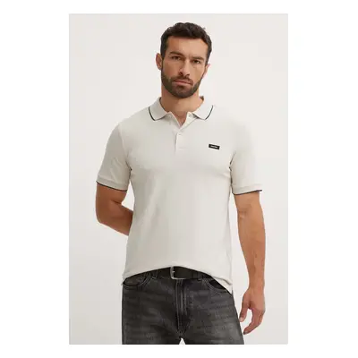 Polo tričko Calvin Klein černá barva, K10K112751