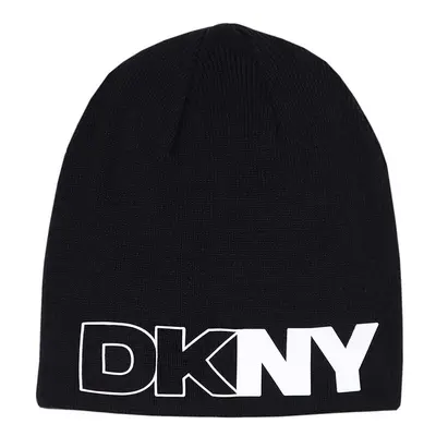 Dětská čepice Dkny černá barva, D60989