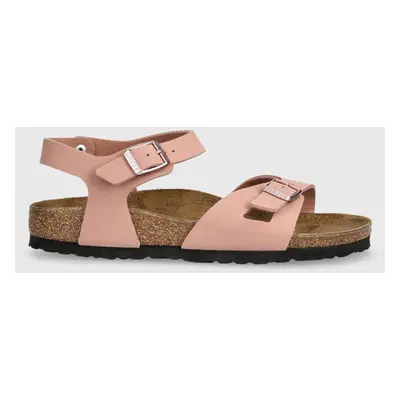 Dětský pytlíček Birkenstock Rio Kids BFBC růžová barva