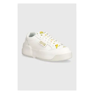 Kožené sneakers boty Versace Jeans Couture Ravewing bílá barva, 77VA3ST2 ZP305 G03