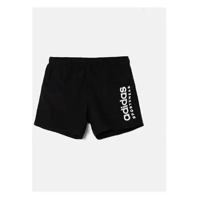 Dětské plavkové šortky adidas Performance ESS L CLX SHORT černá barva, IT2686