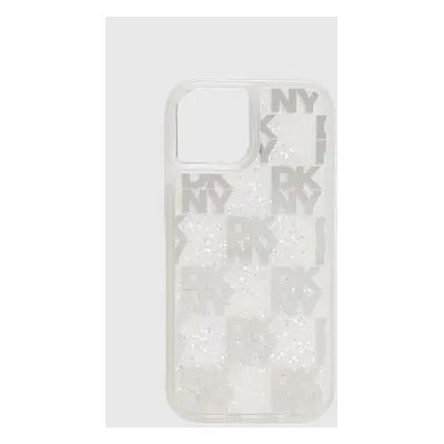 Obal na telefon Dkny iPhone 15 / 14 / 13 6.1" bílá barva, DKHCP15SLCPEPT