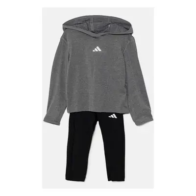 Dětská souprava adidas LG SPORT SET šedá barva, IV9525