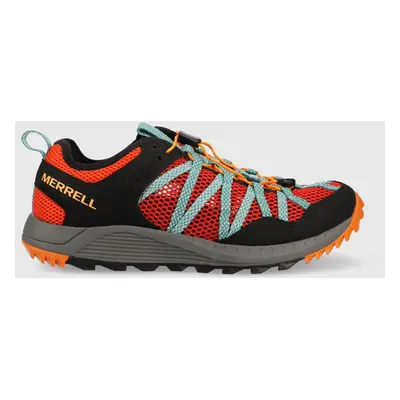 Boty Merrell Wildwood Aerosport pánské, oranžová barva, J135183