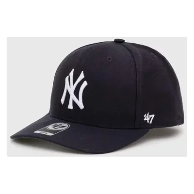 Kšiltovka 47brand MLB New York Yankees tmavomodrá barva, B-CLZOE17WBP-NY