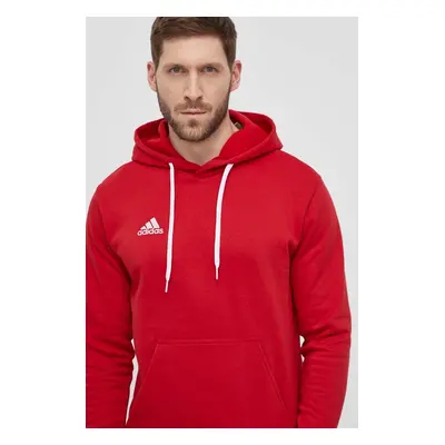 Mikina adidas Performance H57514 pánská, červená barva, hladká, H57514