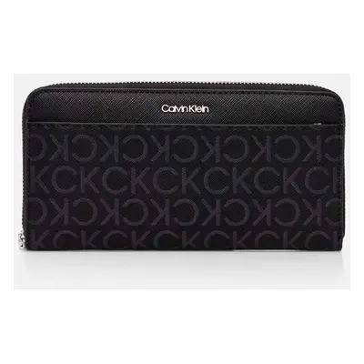 Peněženka Calvin Klein černá barva, K60K612672